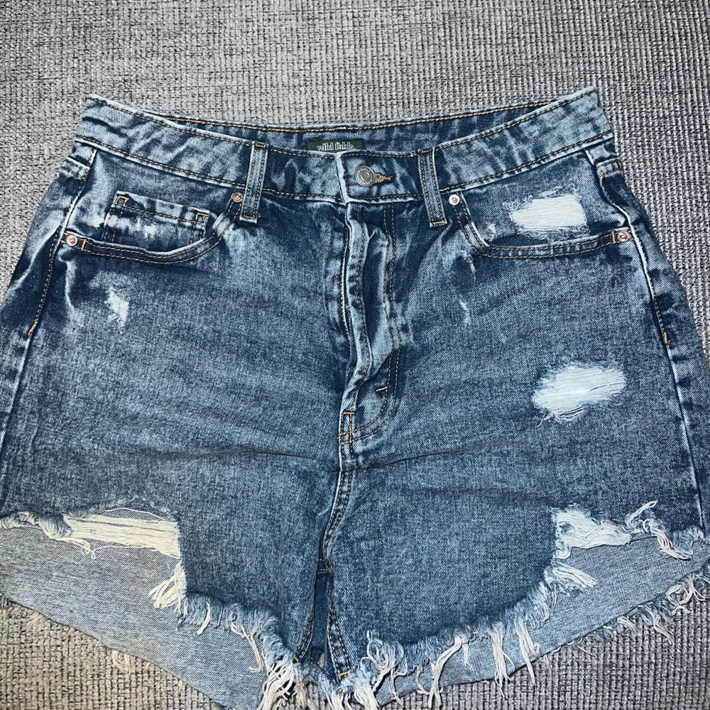 Wild Fable Highest Rise Jean Shorts. Size 12.